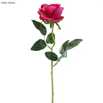 1 podružnica Umetne Svile Cvet Slive Rose fit Stranka Vrt Javnih mestih Poroke, Praznovanja Doma Dekoracijo 50 cm