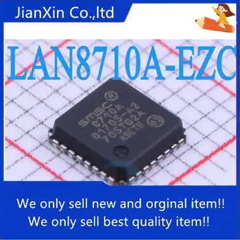 10pcs 100% originalni novo LAN8710A-EZC-TR Ethernet povežite Sprejemnik / oddajnik QFN32 LAN8710A 8710A 0