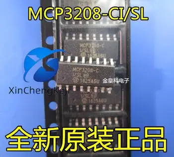 10pcs izvirno novo A/D pretvornik MCP3208-BI/SL MCP3208-CI/SL MCP3208 SOP16