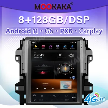 128GB Android 11 Za Toyota Fortuner 2016-2020 G6 PX6 Avtomobilski Stereo Radio Multimedijski Predvajalnik, GPS Navigacija Avto Avdio Vodja Enote za DSP