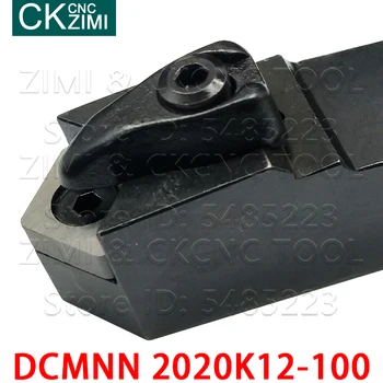 1PCS DCMNN 2020K12-100 CNC Spojina Zunanje stružni Obračanja pribor DCMNN 2020K12 za CNMG CNGA 1204 Obračanja Vložki 0
