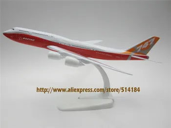 20 cm Kovinske Zlitine Zraka Prototip Letala Boeing 747 8 Airlines B747-8 Airways Letalo Model Letalo Model w Stand Darilo