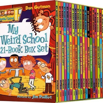 21 knjige Moj čudno šola sezona ena Zanimiva Zgodba, otroškimi slikanicami angleške Knjige Otroci, Učenje Igrače