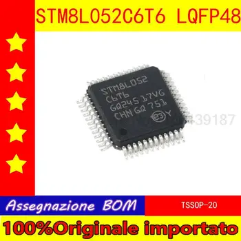 5pcs/veliko STM8L052 STM8L052C6T6 LQFP48 STM8L052R8T6 LQFP64 STM8L051F3P6 TSSOP20 8-bitni mikrokrmilnik-MCU