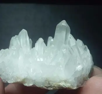 80-110 g Jasno Naravno Lepe Bele QUARTZ Crystal Grozdov Vzorec