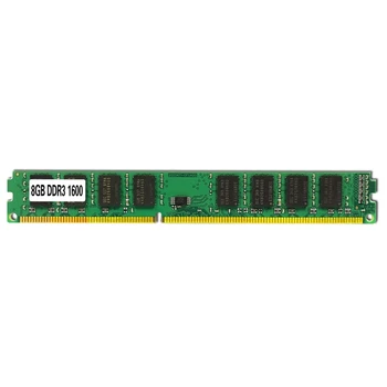 8G DDR3 RAM Pomnilnika 1600Mhz PC3-12800 DIMM 240 Pin Namizje Pomnilniški Modul Majhne Odbor Dvostranski 16 Delcev