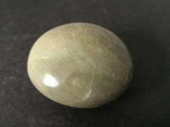 93.3 gNatural zelena Moonstone Skrbi Kamen poliran quartz crystal palm kamen, mineralne vzorcu Reiki healing kristalno doma decorati