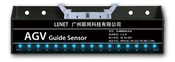 AGV Magnetni Navigacija Senzor 16-bitni Odkrivanje Visoko Občutljivost D-MNSV6-X16 Za Voziček Dostava Hrane Robot