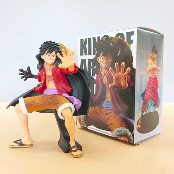 Anime Enem Kosu Luffy figuric Igrače 19 cm Boj Obliki Luffy Kip Model Zbirateljske Okraski, Darila Za Otroke Fanta