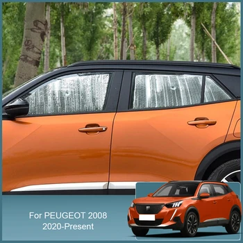 Avto Prednje Vetrobransko steklo Sončniki UV zaščitni Pokrov Strani Okna Zavese Sonce Odtenek Vizir Pribor Za Peugeot 2008 2020-2025