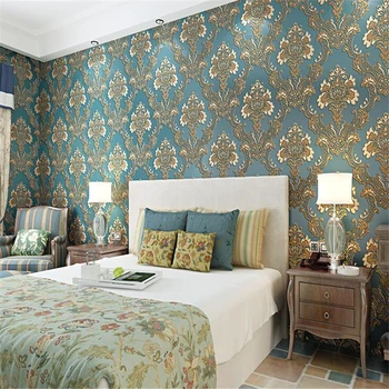 beibehang non, tkane ozadje klasični Evropski stil 3D relief, dnevna soba, spalnica študija stenske tapete papirni de papel parede
