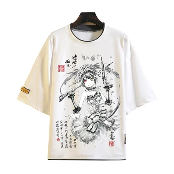 DATUM ŽIVO T-shirt Anime Majica s kratkimi rokavi moški Ženske t shirt Tokisaki Kurumi Yoshino Yatogami Tohka cosplay majica s kratkimi rokavi