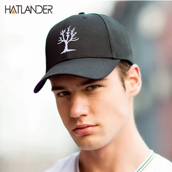 Hatlander 2017 odraslih skp vezenje drevo oče klobuk priložnostne skp casquette hip hop vrnitev žoge klobuki ženske moški bombaž baseball skp