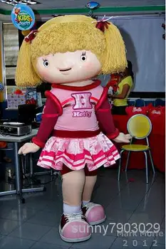 hetty dekle Maskota Kostum za Odrasle Risani Temo Mascotte Anime Cosplay Kostume pustna Kit
