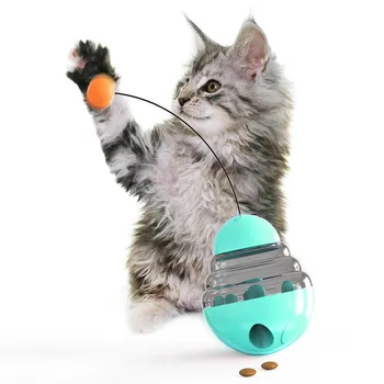 Hišne potrebščine mešalniku mačka igrača uhajanje žogo smešno mačka palico igrača žogo od hi artefakt Super srčkan mačke ne pušča igrače in igrače za hišne živali