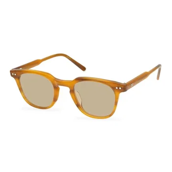 Izvirne Tovarniške NEŽEN GM LUTTO Serije Acetat Perilo Prugasta Okvir Moški Ženske sončna Očala Klasična Moda UV400 Par Očal