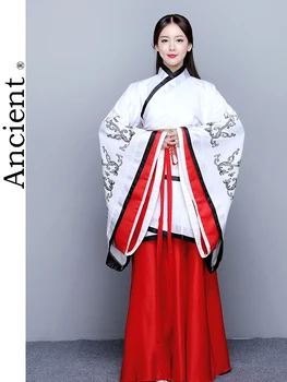 Kitajski Slog Hanfu Tradicionalnih Oblačil, Izboljšano Tang Dinastije Prireditvi Kimono Ženske Cosplay Sodobne Hanbok Bo Ustrezala Etnične Okus