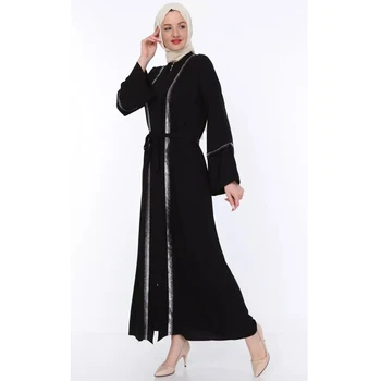 Mubarak Abaya Dubaj Turčija Muslimansko Obleko, Hidžab Tam Kaftan Islam Oblačila Abayas Obleke Za Ženske Haljo Musulman Femme Vestidos S527