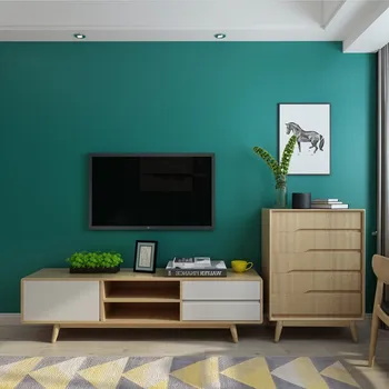 Nepremočljiva in madeže odporno pav moder in zelen pigment barve, ozadje sodoben minimalističen, spalnica, dnevna soba