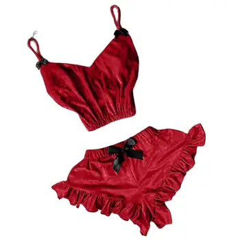 Novo Perilo Nastavite Ženske spodnje Perilo in Seksi Rdeče spodnje Perilo Tri Točke Obleko Off Ramenski Bikini Perilo