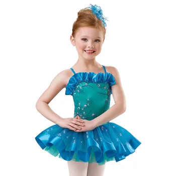Otrok Klasični Balet Ples Obleko Dekleta Princesa Fazi Kostumi Lady Fazi Proformance Konkurence Obleko Oblačila B-2372