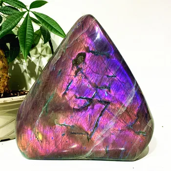 oversize Naravni kamni vijolično labradorite kristali soba dekoracijo violet kamen čarovnice čakra je duhovno reiki Zdravljenje