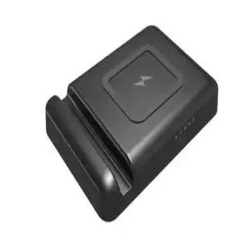 Plastični G900 3 v 1, 4000 mah Dvojna Vrata USB Power Bank Qi Brezžični Polnilnik s Stojalom Držalo za Mobilni Telefon, Tablični računalnik