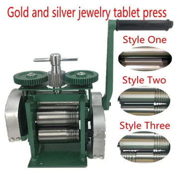 Ročni tablični pritisnite, ročno robljenjem pralni, bar s pritiskom stroj, polkrožno pralni, zlati in srebrni nakit zlato orodje
