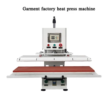Samodejno Multi-funkcijo Tovarni Oblačil Heat tiska Stroj za Prenos Toplote Pralni Ploščati Žigosanje Pnevmatski Pritiskom Stroj