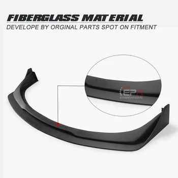 TP Slog FRP Fiber Glass Široko Telo Spredaj Ustnice 2pcs iz steklenih vlaken, Širši Odbijača Splitter Nastavite Iskanje Drift Kit Primerni Za Infiniti G37 0