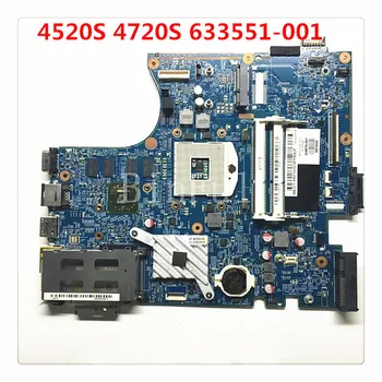 Visoka Kakovost Mainboard Za HP 4520S 4720S Prenosni računalnik z Matično ploščo 633551-001 48.4GK06.041 HM57 HD5470 512MB DDR3 100% Popolnoma Preizkušen OK