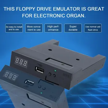 Vroče Najnovejši Za Glasbene Keyboad SFR1M44-U100K 5V 3.5 1.44 MB 1000 Disketni Pogon USB emulator Simulacije Preprosto priključite Črni