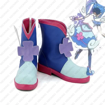 Yu-Gi-Oh! VRAINS Modri Angeli Cosplay Čevlji Anime Čevlji