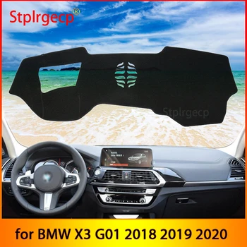 za BMW X3 G01 2018 2019 2020, z HUD, Anti-Slip Mat nadzorna plošča Pokrov Pad Dežnik Dashmat Avto Dodatki Styling Zajema