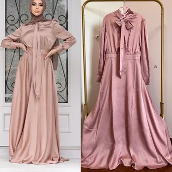Ženske Dolga Obleka Bližnjem Vzhodu Arabskem Slogu Abaya Dubaj Muslimanskih Moda Kuftan Boubou Africain Femme Caftan 2022 Islamske Robe
