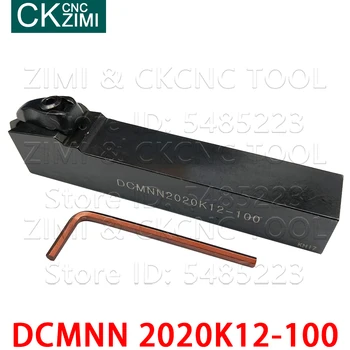 1PCS DCMNN 2020K12-100 CNC Spojina Zunanje stružni Obračanja pribor DCMNN 2020K12 za CNMG CNGA 1204 Obračanja Vložki 1