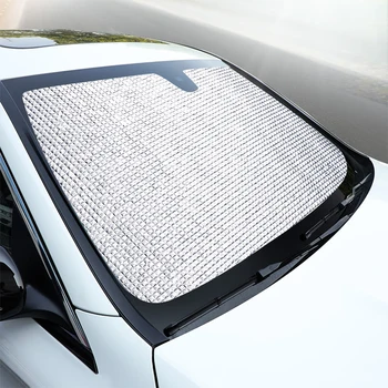 Avto Sončniki UV Zaščito Zavese Sonce Odtenek Vizir Prednje Vetrobransko steklo, Pokrov Zaščito Zasebnosti Za Mitsubishi Outlander 2013-2022 1
