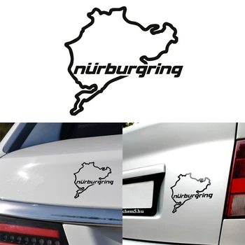 Avto Styling Racing Road Racing Nurburgring Creative Mode Okno Nalepke 2