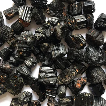 Naravni Črni Turmalin Kristalov Gemstone Zbirateljskih Grobo Rock Mineralnih Vzorcu Zdravilni Kamen Doma Dekor D2 2