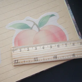 30pcs DIY Intenzivnih Sveže Peach Design Papir Kot Ustvarjalne Obrti, Papir v Ozadju Scrapbooking DIY Uporabo 3