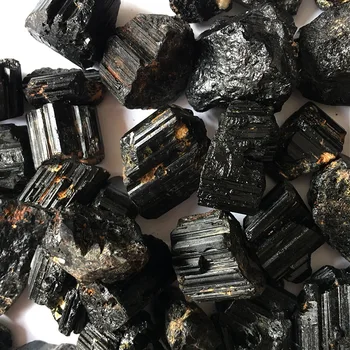 Naravni Črni Turmalin Kristalov Gemstone Zbirateljskih Grobo Rock Mineralnih Vzorcu Zdravilni Kamen Doma Dekor D2 3