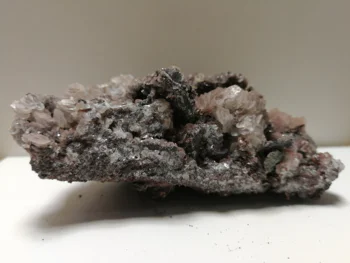 189.4 gNatural pyrite kristali kalcita, mineralnih vzorec 4