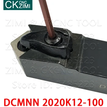 1PCS DCMNN 2020K12-100 CNC Spojina Zunanje stružni Obračanja pribor DCMNN 2020K12 za CNMG CNGA 1204 Obračanja Vložki 4