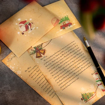 Božič Ovojnice Tematskih Festival Novo Leto, Božič Pisanje Papir, Kartice, Nalepke, Tiskovine Konoplja Vrv Obesek Fotografija 4