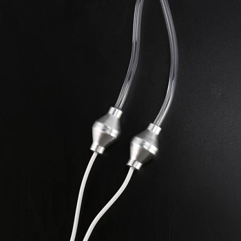 Anti Sevanje Slušalke Binaural Stereo Slušalke z Mikrofonom Universal 3,5 mm šumov Zraka Cev Akustični Čepkov 5